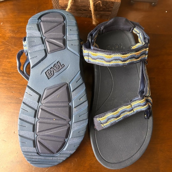Teva Kids' Navy Sandals sz 3Y Euc - Picture 3 of 4
